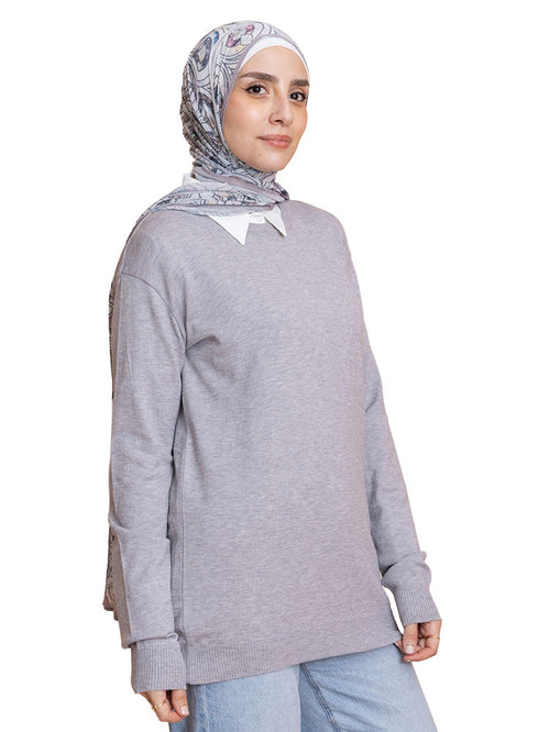 Cloud Round Knit Pullover